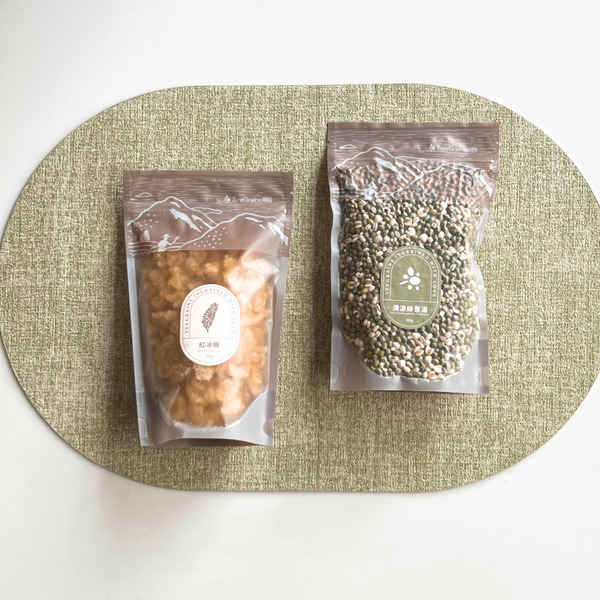 雜糧粥品｜清涼綠薏湯300g (含紅冰糖300g)