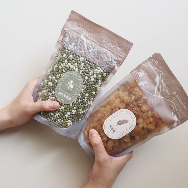 雜糧粥品｜清涼綠薏湯300g (含紅冰糖300g)