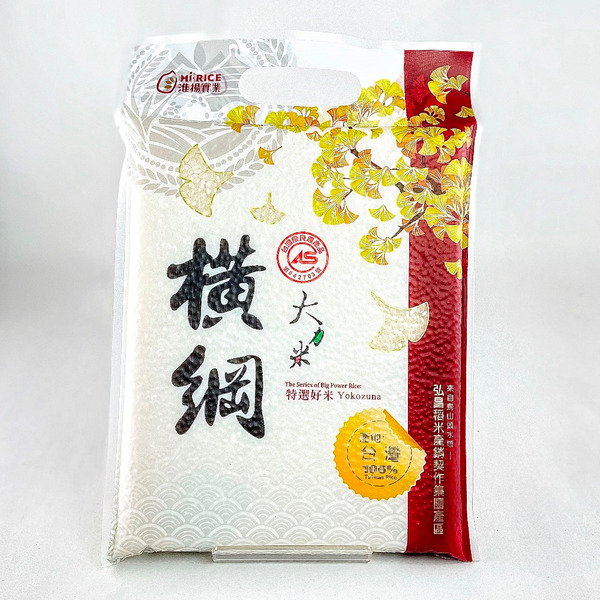 [小家庭用]台梗九號 橫綱大力米-1kg*4入(免運)