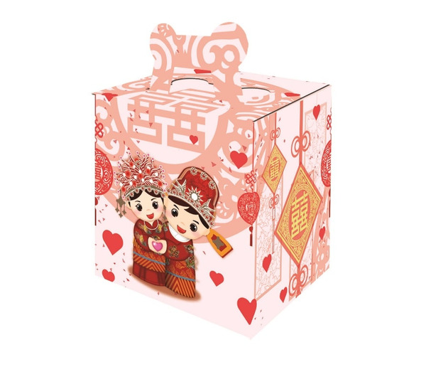 [婚禮小物喜米]幸福抱稻喜米-大喜之日-150g(50組)