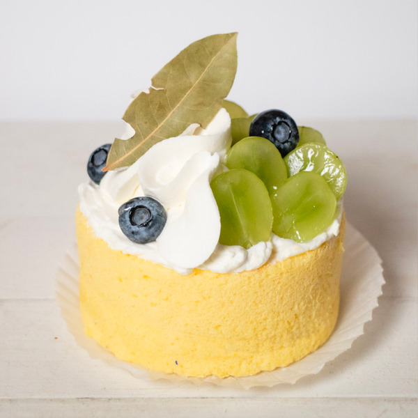 葡萄生乳卷切片｜北海道生乳奶油蛋糕