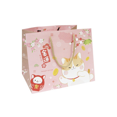 手提紙袋〔小2K〕金運喵喵 (20入)_3-28142103*售完停產