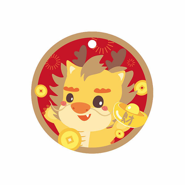 禮物吊卡 龍HAPPY (30入)_6-85500109