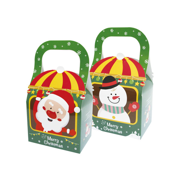 造型提盒 聖誕嘉年華 (10入)_3A05-401302*