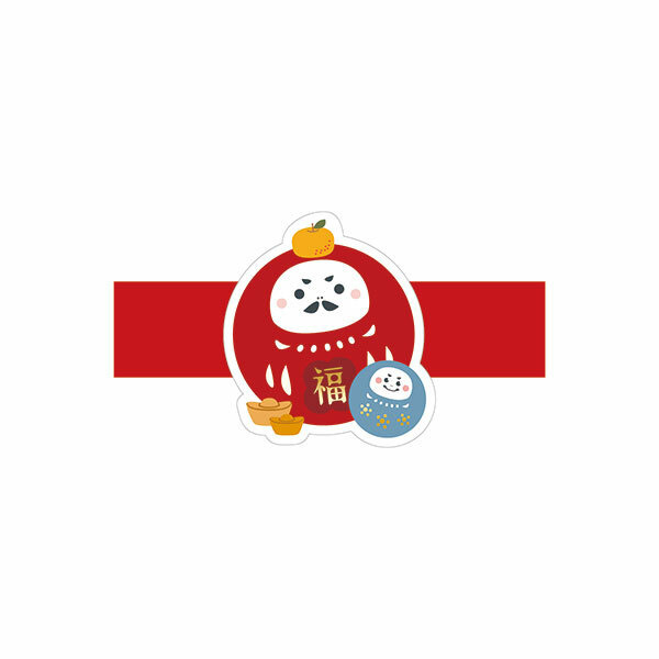 造型彈力套 春節 福摩摩 (20入)_6-84504701