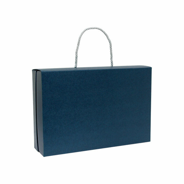 雙蓋提盒(XL) 石墨藍 (10入)_3A15-109002