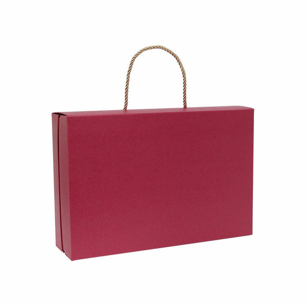 雙蓋提盒(XL) 暮色紅 (10入)_3A15-109001