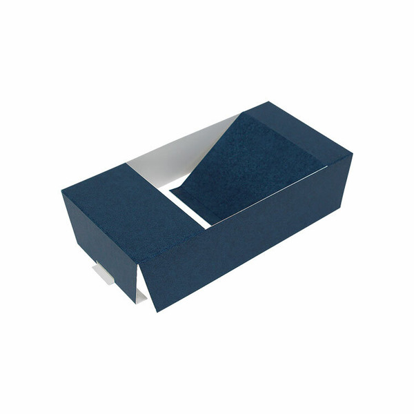 書本(S)雙蓋(XL)提盒內襯 單格內斜襯-石墨藍 (10入)_3C01-96509