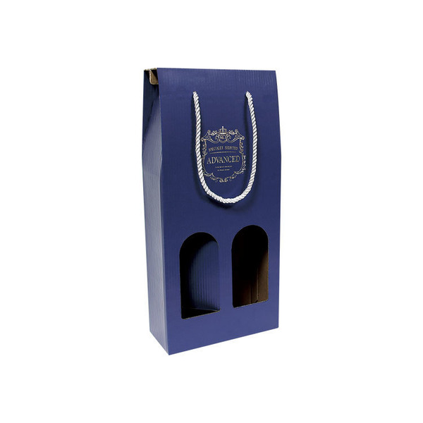 酒盒 雙瓶裝(瓦楞) 皇家典藏 (10入)_3-39203