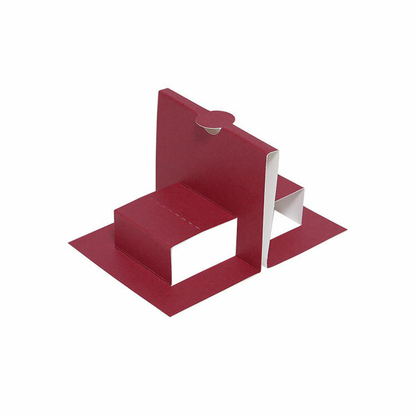 書本提盒(S)內襯 T字隔板-暮色紅 (10入)_3C01-83601