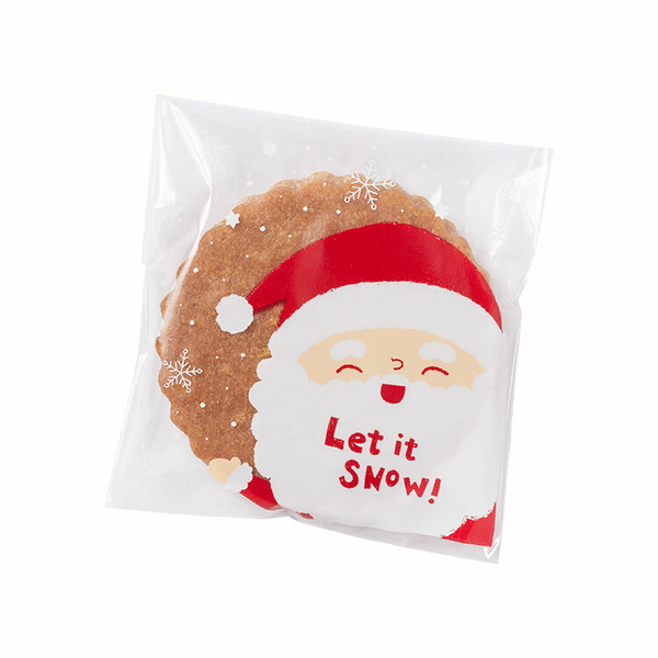 OPP自黏袋〔8x8cm〕聖誕 HOHO派對 (100入)_4-180808-21*