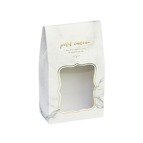 DIY鏤空包裝盒(小) 大理石-灰 (10入)_3-61707