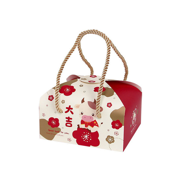 雙扣提盒 春節 鴻運小金牛 (10入)_3A17-514902