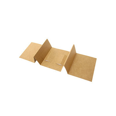 手提禮盒 抽屜型內襯 三格隔板-牛皮 (10入)_3-992301-1