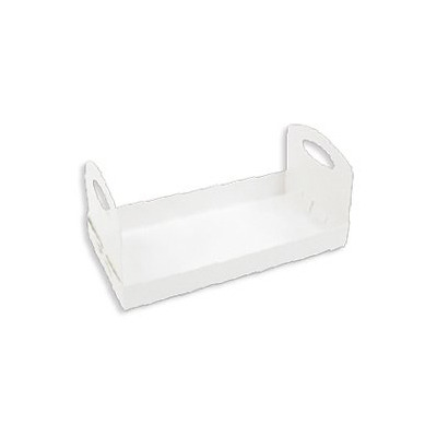 長型點心盒內襯 手提托盤-白 (10入)_3-993201