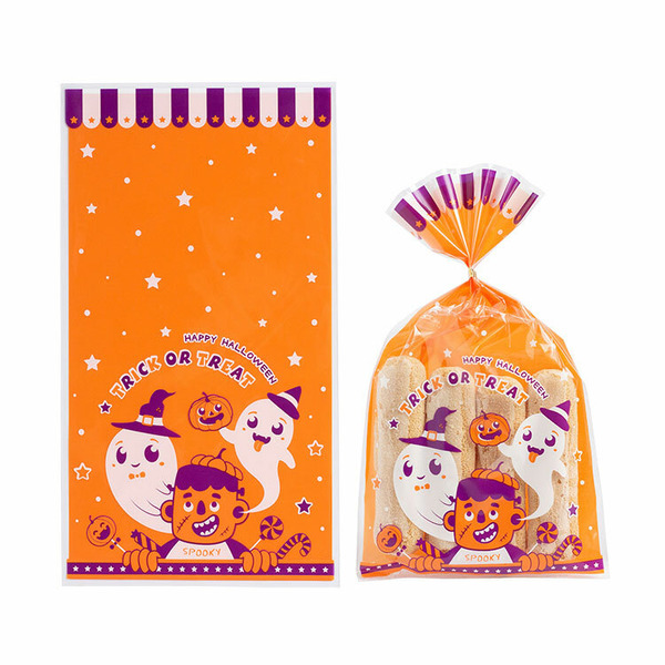 OPP平口袋〔14x25cm〕萬聖 搗蛋鬼聯盟 (100入)_4-161425-41
