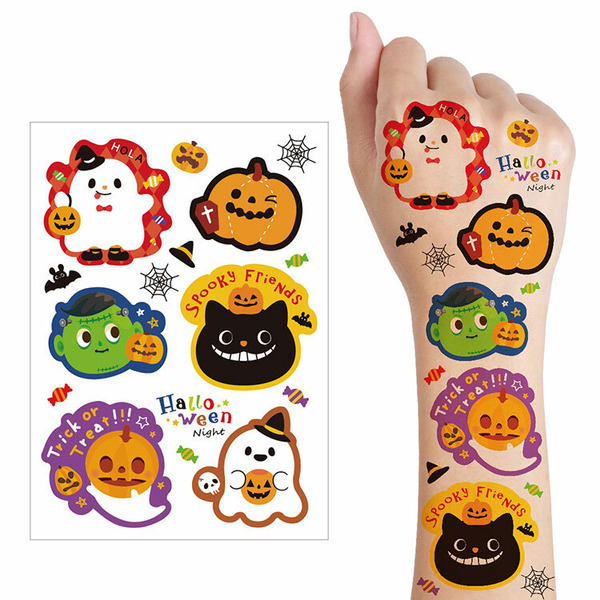 紋身貼紙 小小萬聖夜 (2入)_01-74403801*