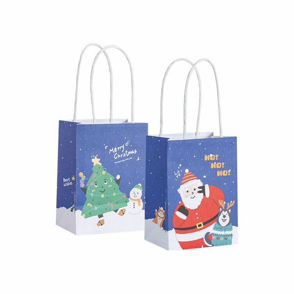 手提紙袋〔9K-方〕聖誕喀嚓 (20入)_3-2620970