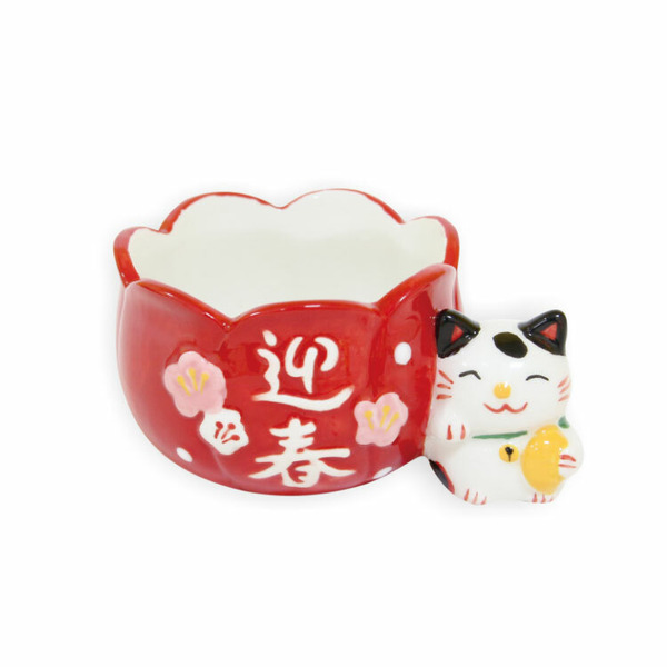 陶瓷造型杯 迎春招財貓 (單入)_AES-175