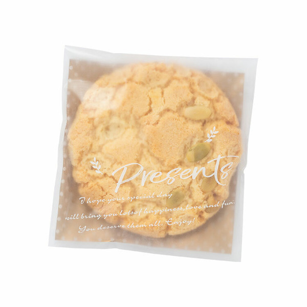 PE霧面自黏袋〔10x10cm〕點點小禮 (100入)_4-171010-02