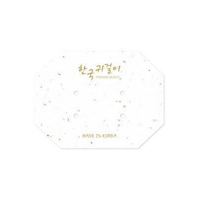 耳環卡 鑽石型 極簡系-璞石 (50入)_6-860204