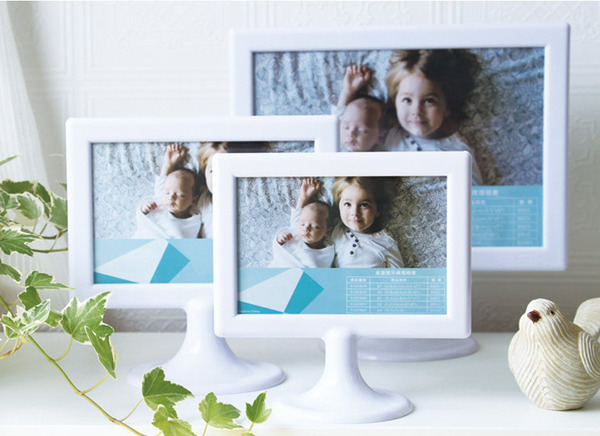 桌面展示牌 橫式 白色 (單入裝)【5種規格】