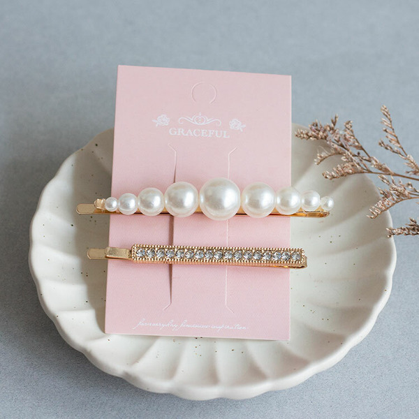 髮夾吊卡 長型 玫瑰之戀 (30入)_6-82305002