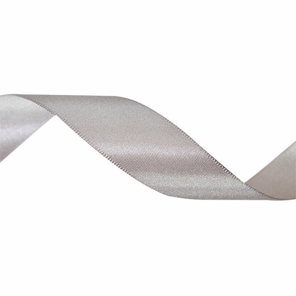 雙面緞帶〔寬17mm〕銀灰 25碼_6-R700-058-70