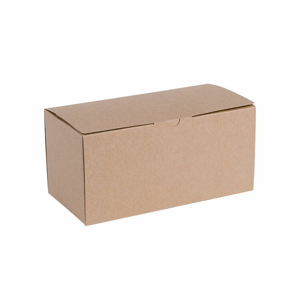 一體成型盒 NO.09 牛皮無印 (10入)_3A27-109401-1