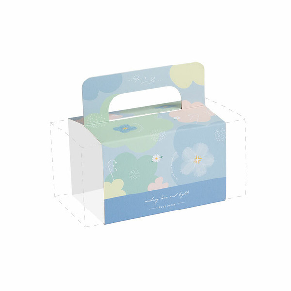 一體成型盒 NO.08 封套提把-香草蜜斯朵 (10入)_3A27-108402-1