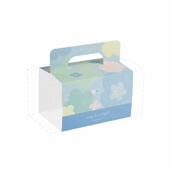 一體成型盒 NO.09 封套提把-香草蜜斯朵 (10入)_3A27-109402-1