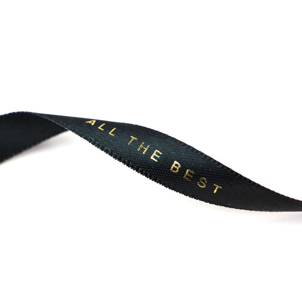 雙面緞帶〔寬9.5mm〕秘密-時尚黑 (25碼)_6-022212