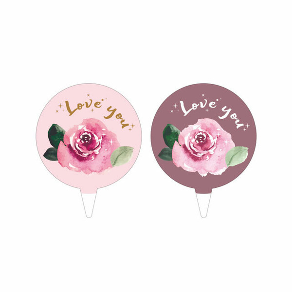 蛋糕插卡 濃情之語 (30枚)_6-770029