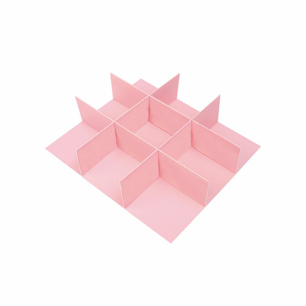 T03內襯 九宮格-粉 (10入)_3C01-100390