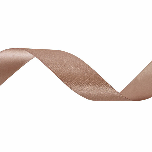 雙面緞帶〔寬22mm〕奶茶色 25碼_6-023703