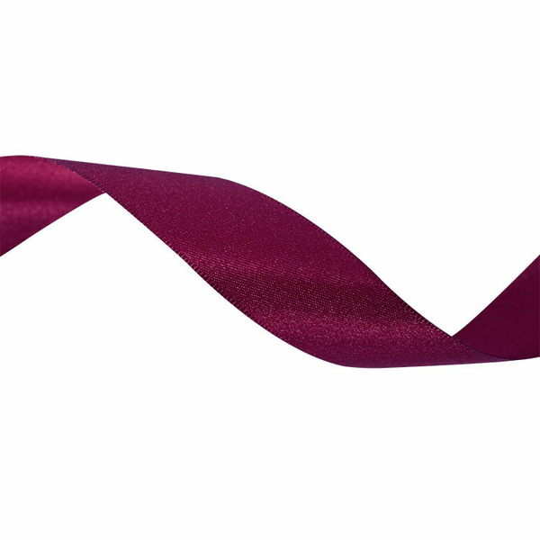 雙面緞帶〔寬15mm〕樹莓紅 25碼_6-023506