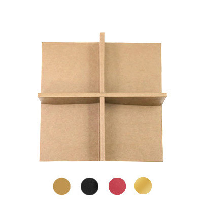 單層禮盒內襯 十字隔板 (10入)【4種顏色】