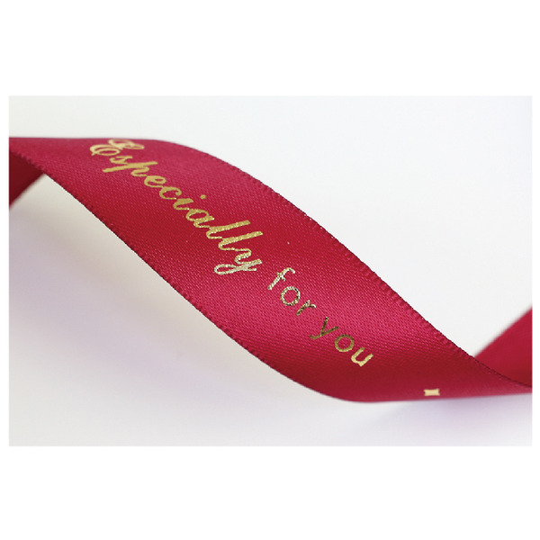 單面緞帶〔寬19mm〕特別給您-璀璨紅 (25碼)_6-022204