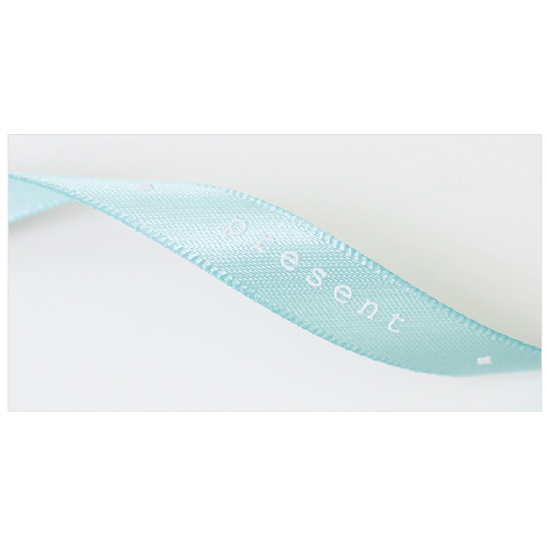 雙面緞帶〔寬9.5mm〕小禮物-蒂芬妮藍 (25碼)_6-022102