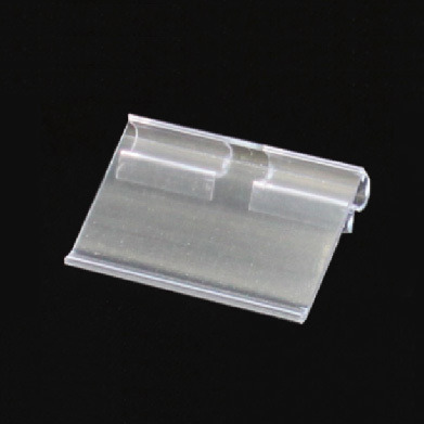 PVC透明T型雙掛勾標價卡 (100入)