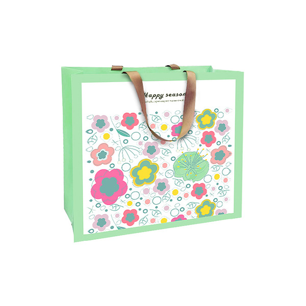 厚磅｜精品紙袋 W252310 森境花語 寬25高23側10cm (10入)_NW25-252305