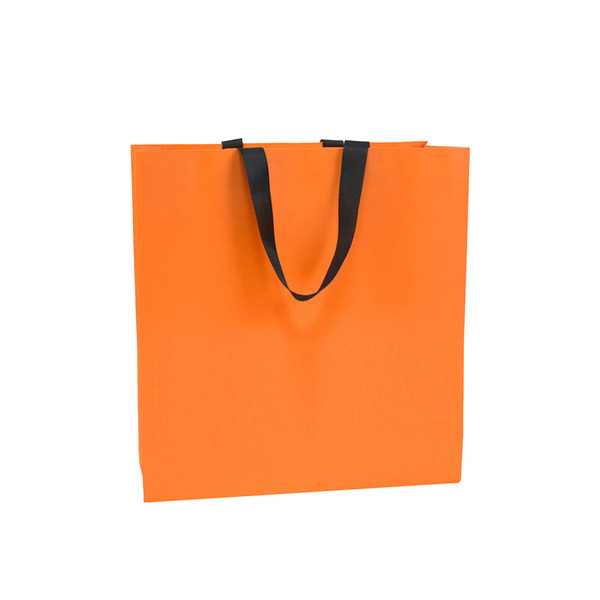 厚磅 精品紙袋 H283012 單色滿版 晨光橘 寬28高30側12cm (10入)_NH25-283002