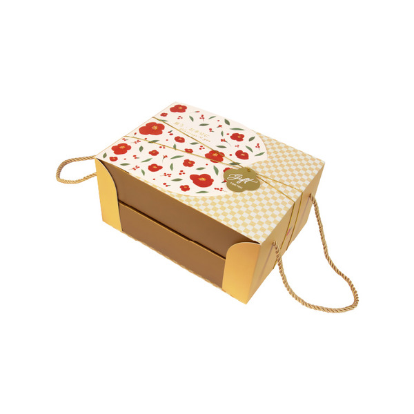 雙層封套禮盒-小(附吊牌) 花漾祝福 (10入)_3-694003