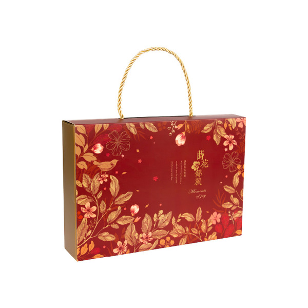 手提點心禮盒 蒔花錦簇 (10入)_3A18-127002