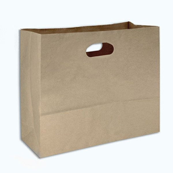 立體打洞袋 赤牛皮 空白 #8 (50入)_3-B23180008