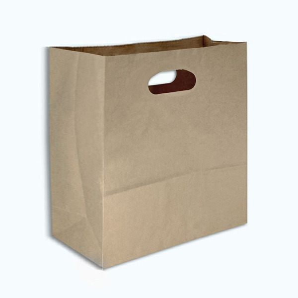 立體打洞袋 赤牛皮 空白 #6 (50入)_3-B23180006