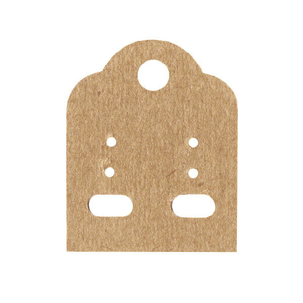 耳環吊卡(大) 牛皮無印 (50入)_6-831004