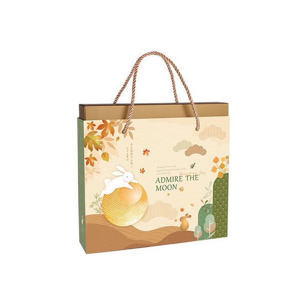 抽屜式提盒(方) 中秋 暖暖秋楓 (10入)_3A18-225505