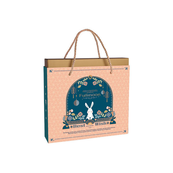 抽屜式提盒(方) 中秋 花繪印象 (10入)_3A18-225506