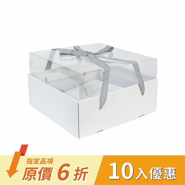 花圈手提盒(M) 白 (1入/10入)_3A26-127001